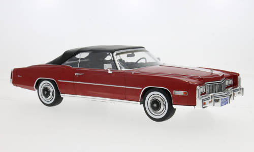 Cadillac Eldorado Cabriolet 1976 Rood - 1:18  Cadillac Eldorado Cabriolet 1976 Rood - 1:18